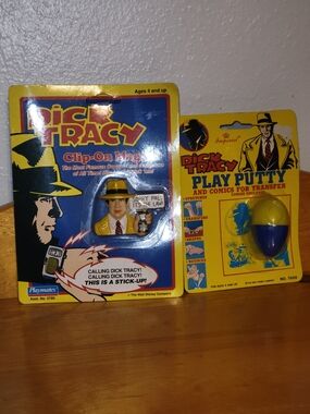 Deadstock 1990's Dick Tracy Toys